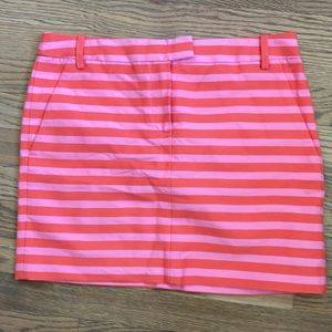 J. crew Striped Skirt